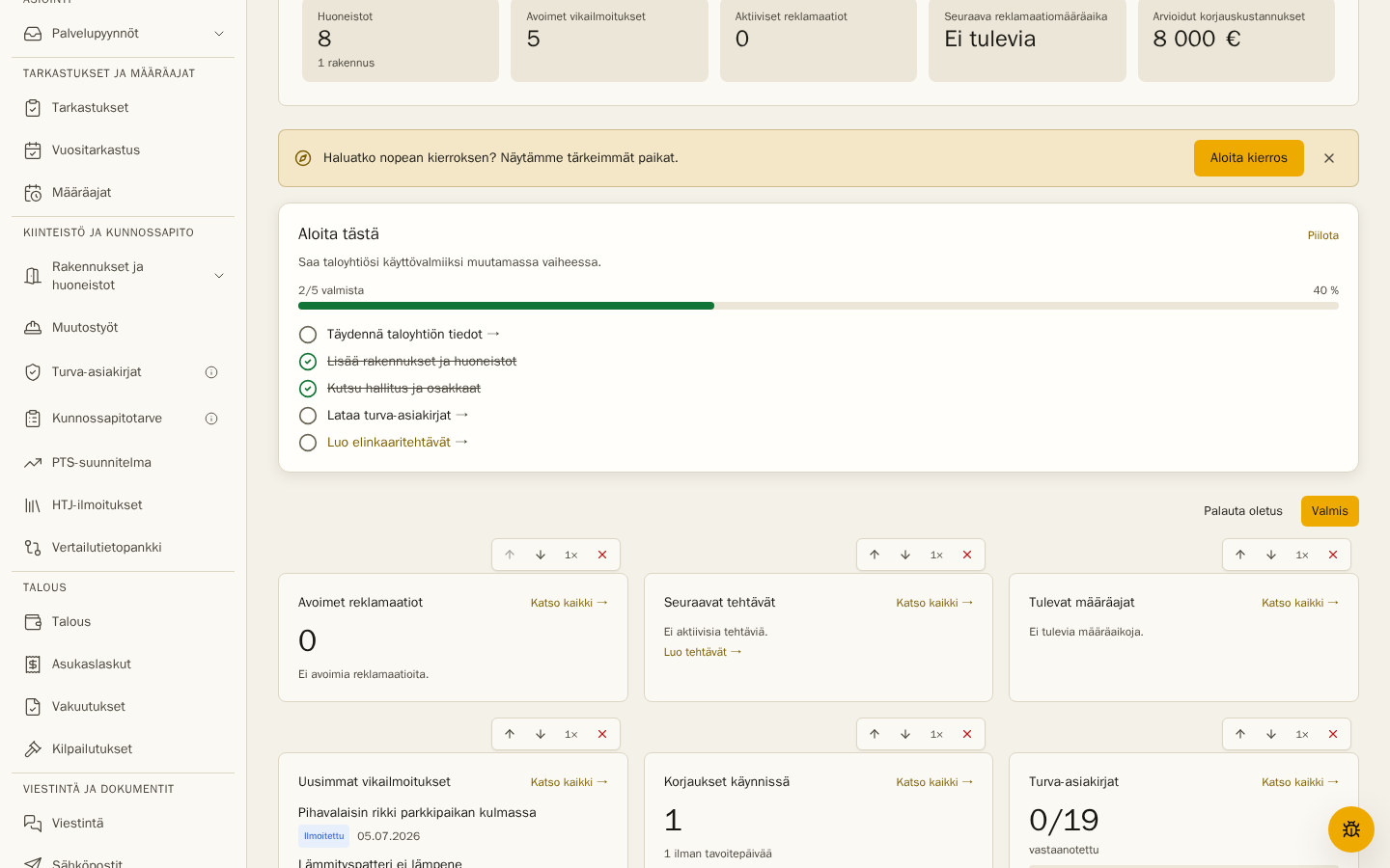 Muokattava työpöytä