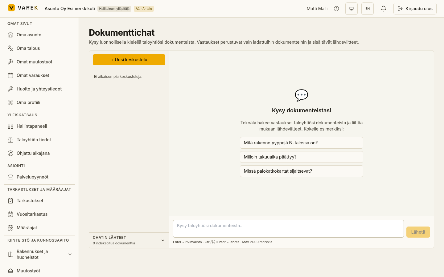 Document chat