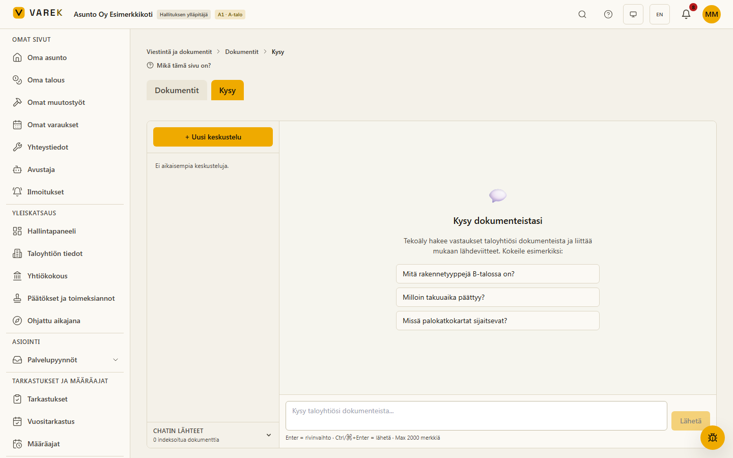 Document chat