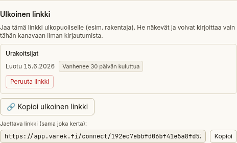 Connect linkki